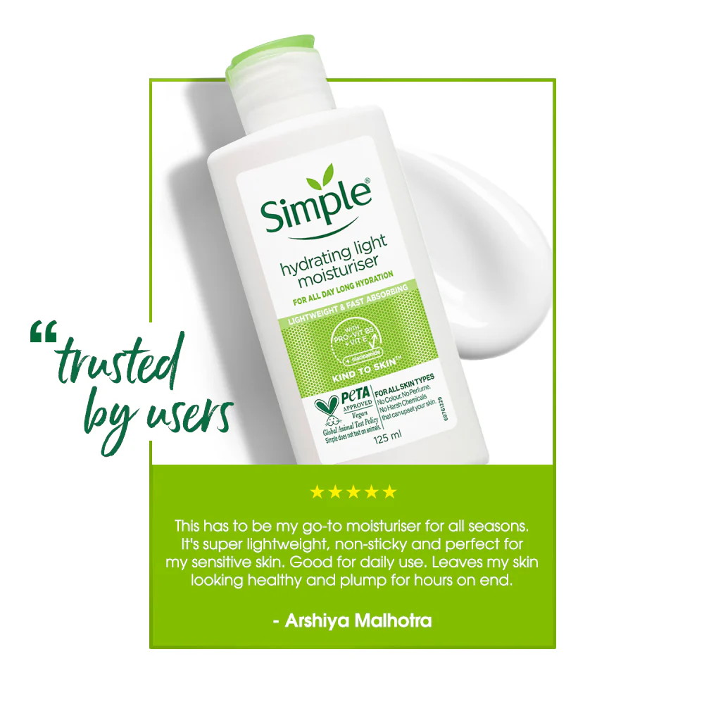 Hydrating Light Moisturiser 125ml - Image 8