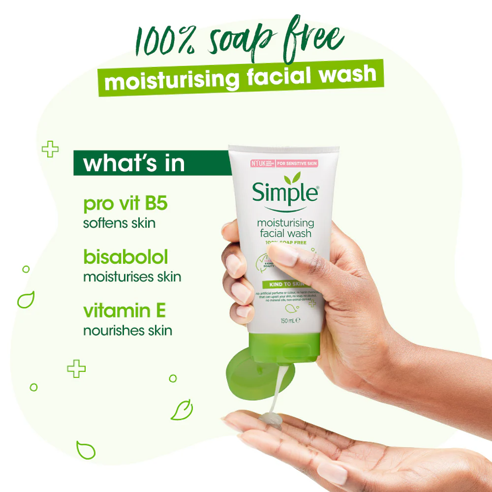 Moisturising Wash, Toner & Light Moisturiser Set (150ml +200ml +125ml) - Image 5