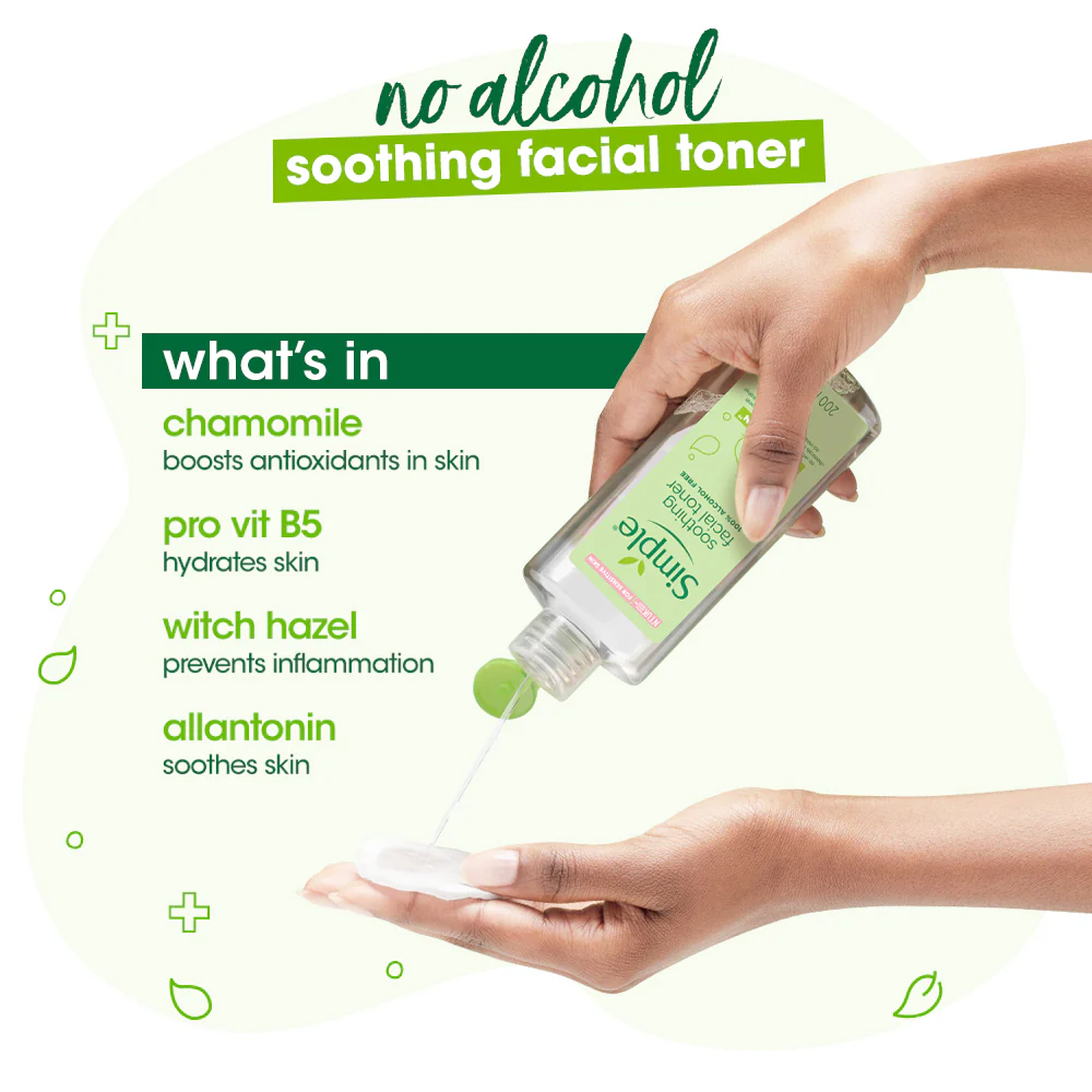 Facial Wash, Toner & Moisturiser(150ml +200ml +125ml) - Image 6