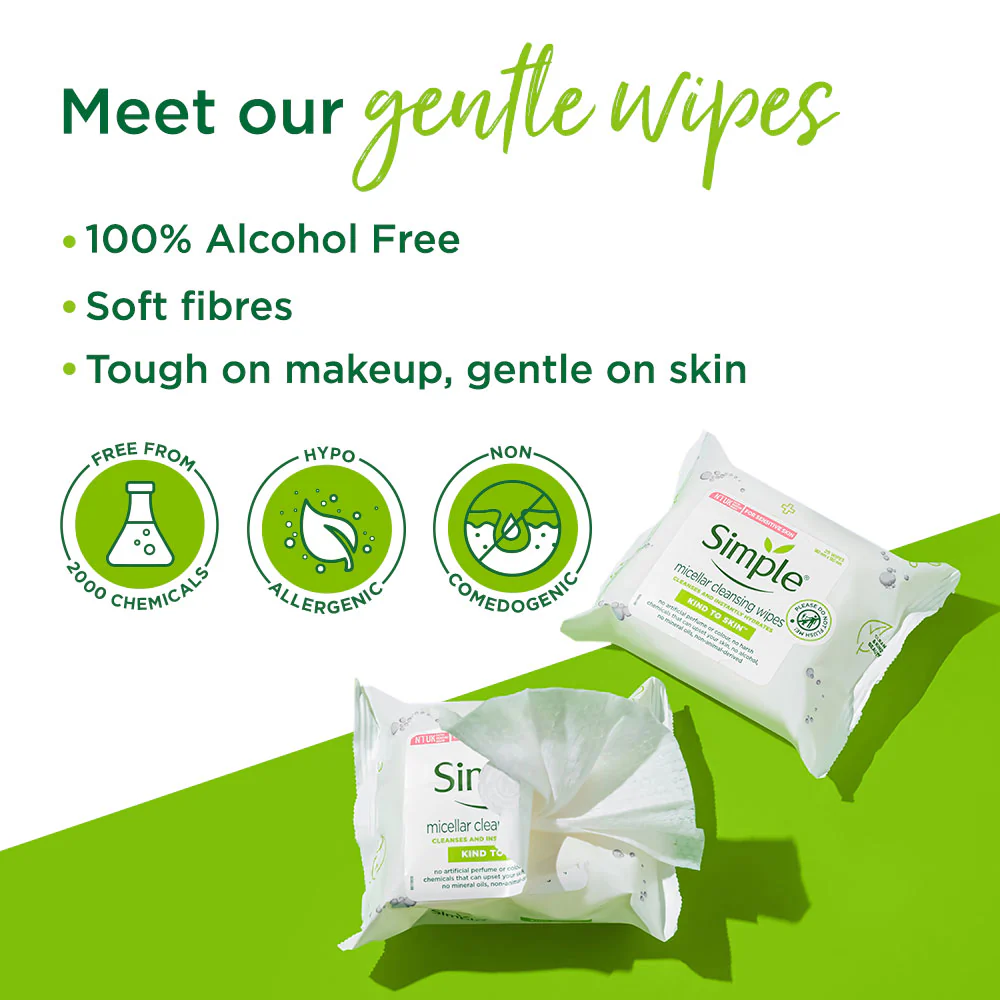 Micellar Cleansing Wipes - 25 wipes - Image 5