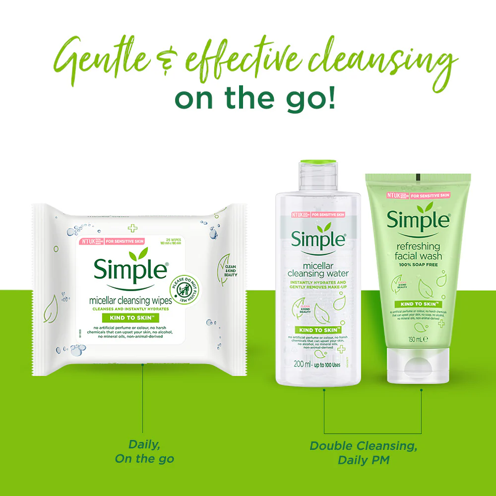 Micellar Cleansing Wipes - 25 wipes - Image 6