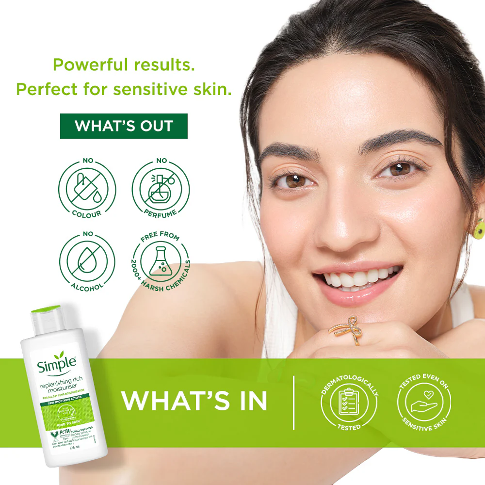 Replenishing Rich Moisturiser 125ml - Image 7