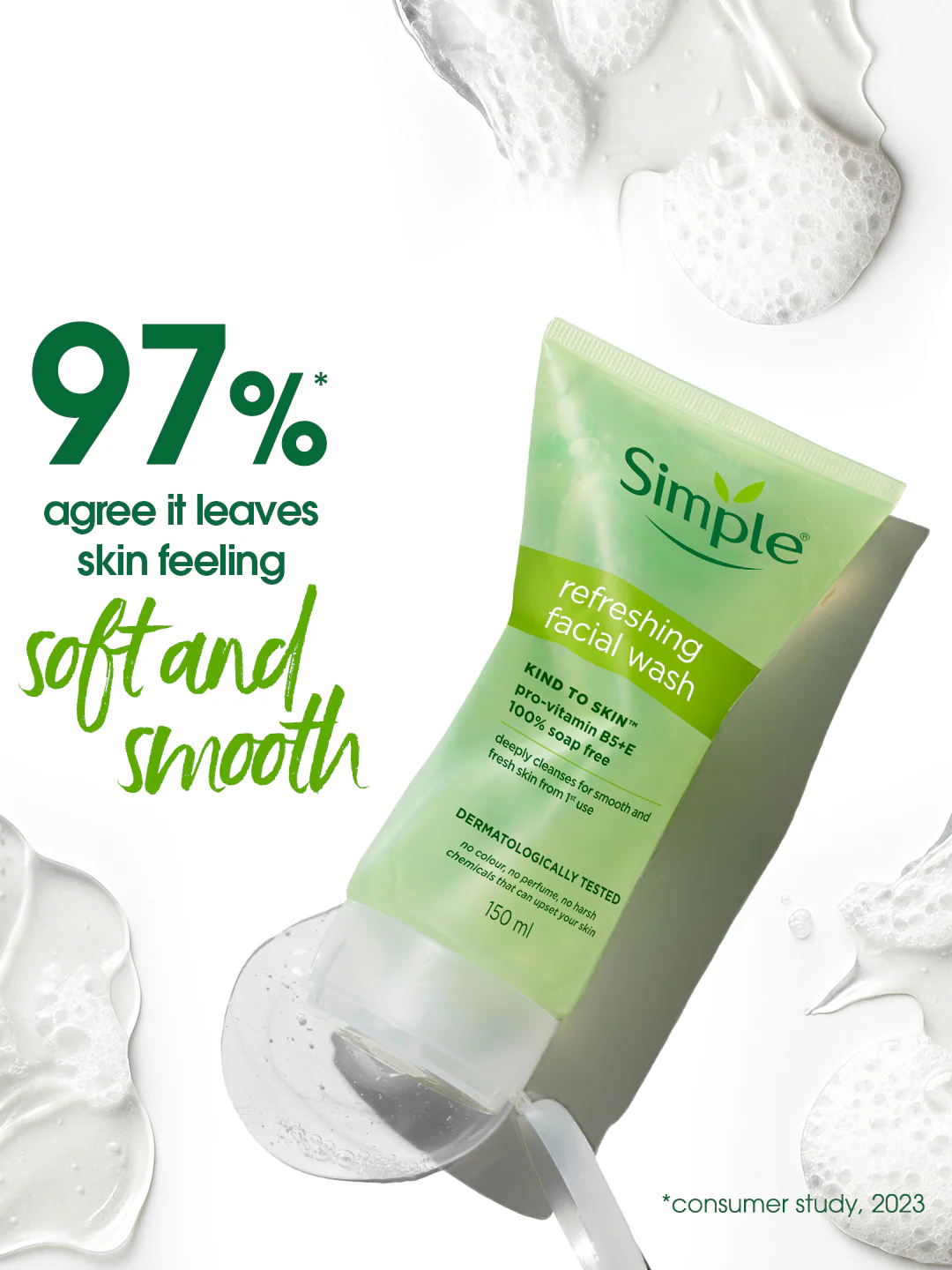 Refreshing Face Wash 150ml - Image 8