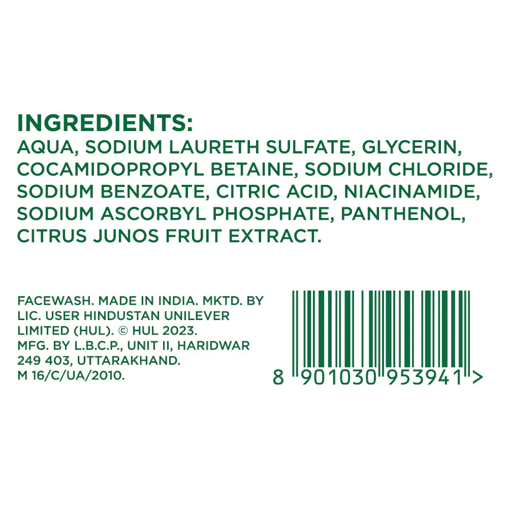 Vitamin C Glow Facial Wash 150ml - Image 11