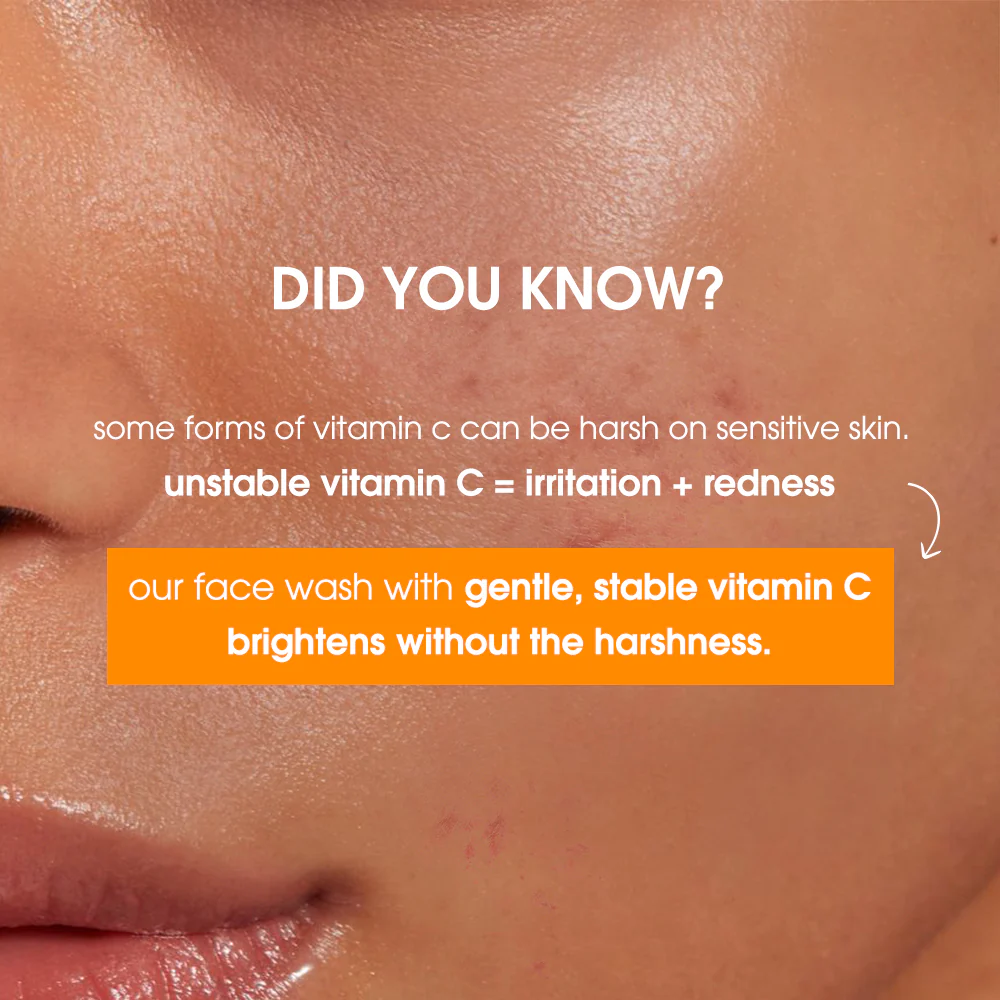 Vitamin C Glow Facial Wash 150ml - Image 4